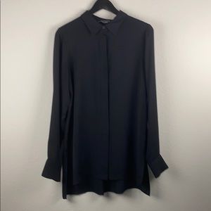 Vince Silk blouse black Size 10